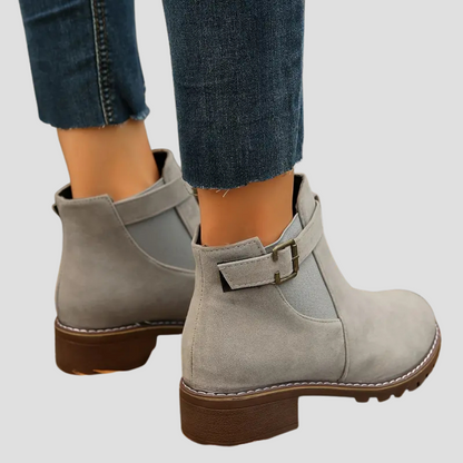 Women’s Buckled Chelsea Ankle Boots