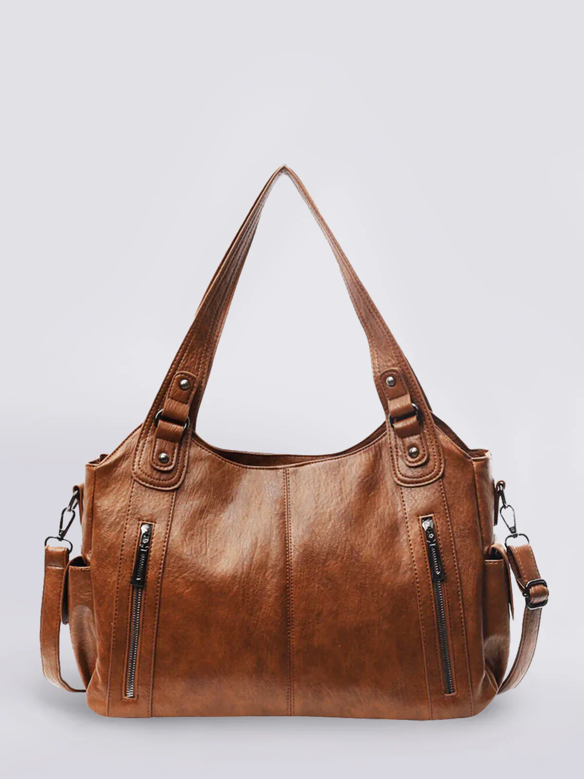 Dakota | Chic Black Vegan Leather Shoulder Bag for Women