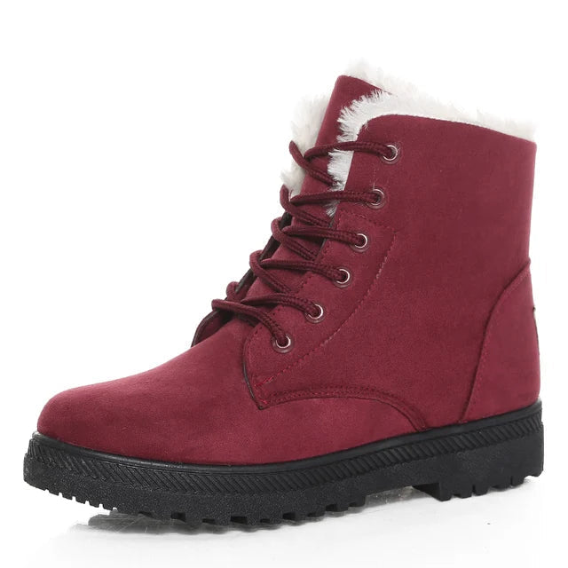 Warm Fuzzy Winter Boots for Women