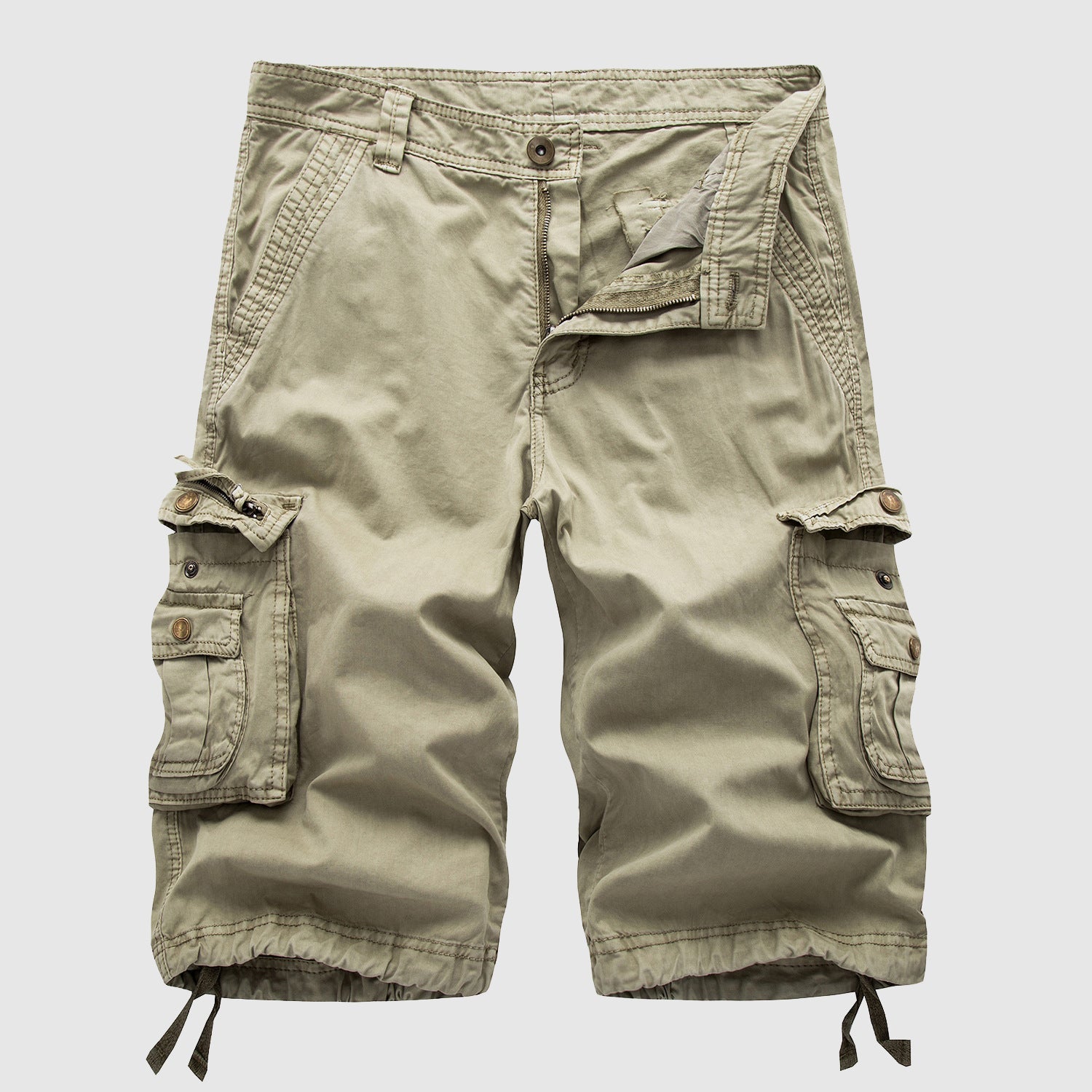 Tough Outdoor Shorts for Men - Comfortable Knee Length - BritishElegance
