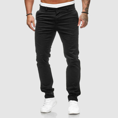 Men's Classic Straight Fit Comfort Pants