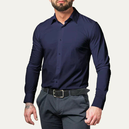 Men’s Slim Wrinkle-Free Dress Shirt
