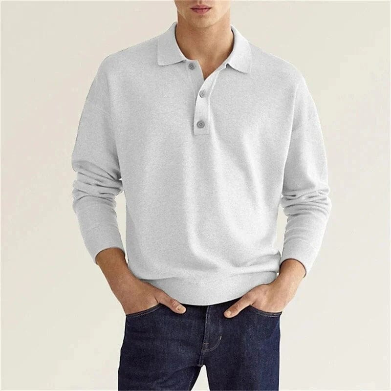 Comfortable Classic Fit Long Sleeve Casual Shirt