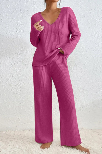 Delilah – Women’s Ribbed Loungewear Set