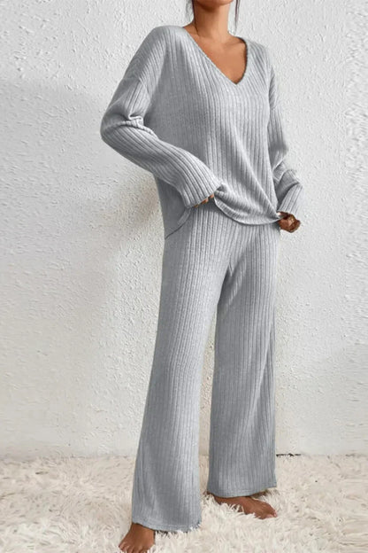 Delilah – Women’s Ribbed Loungewear Set