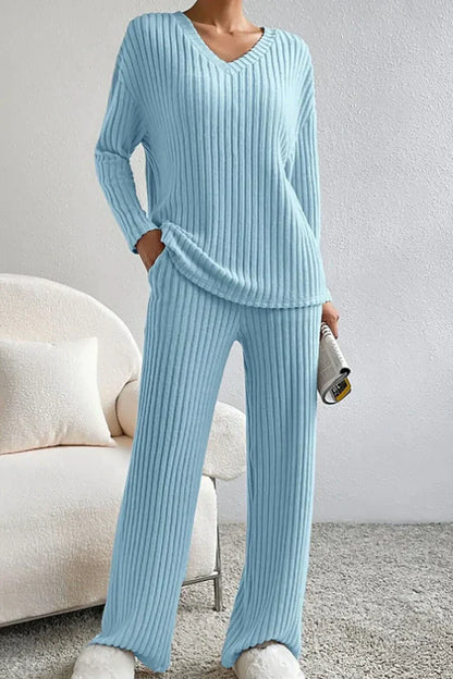 Delilah – Women’s Ribbed Loungewear Set