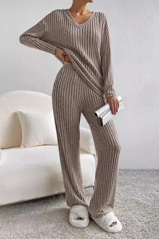Delilah – Women’s Ribbed Loungewear Set