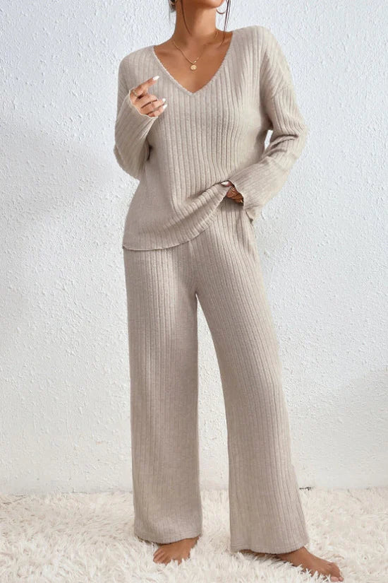 Delilah – Women’s Ribbed Loungewear Set