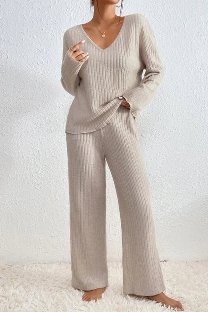 Delilah – Women’s Ribbed Loungewear Set