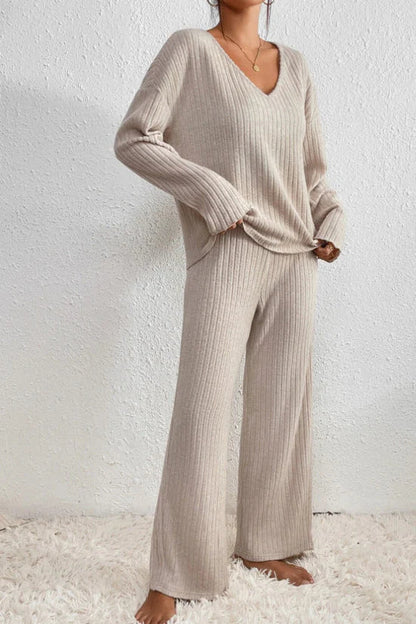 Delilah – Women’s Ribbed Loungewear Set