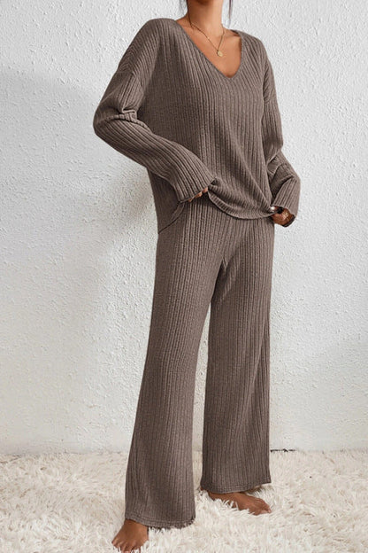 Delilah – Women’s Ribbed Loungewear Set