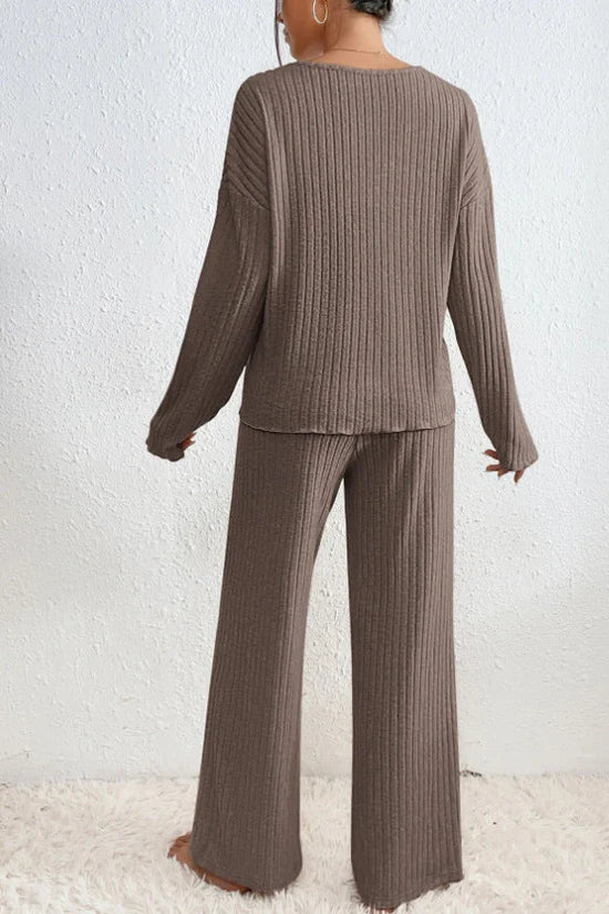 Delilah – Women’s Ribbed Loungewear Set
