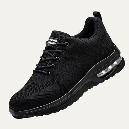 Men’s All Black Air Knit Running Shoe