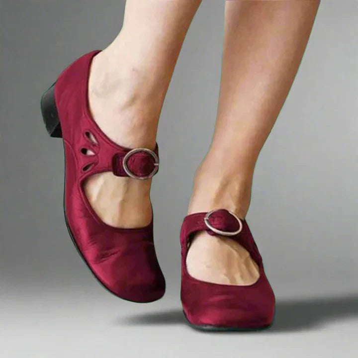Comfortable Women's Orthopedic Leather Sandals - BritishElegance