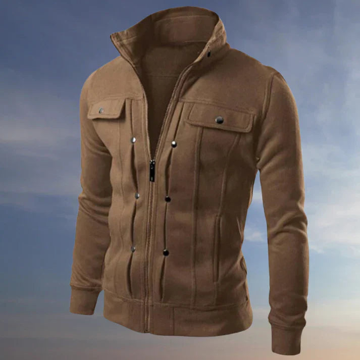 Men's Spencer casual zip-up jacket