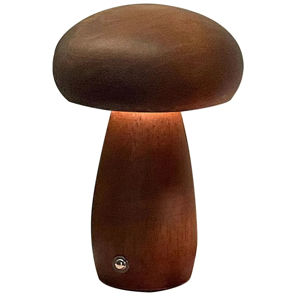 Soft LED Mushroom Plug Nightlight with USB
