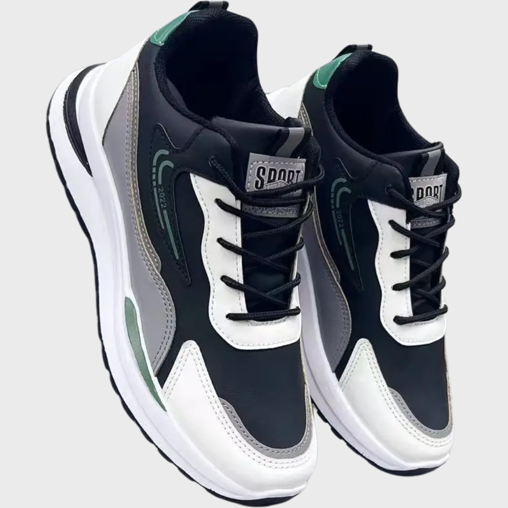 Men's Athletic Running Shoes - Breathable Comfort & Sleek Design - BritishElegance