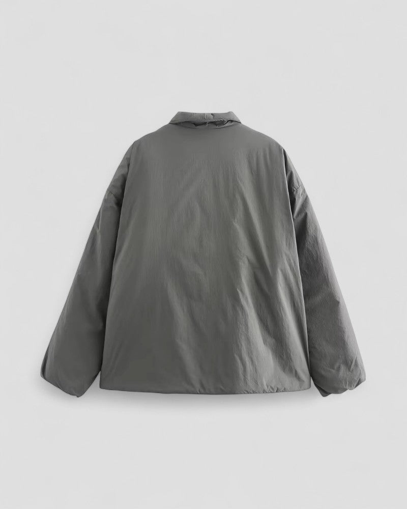 Duck Down Wrap Puffer Jacket with Waist Tie for Women