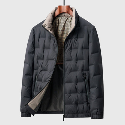 Men’s Lightweight Square Quilt Puffer Jacket