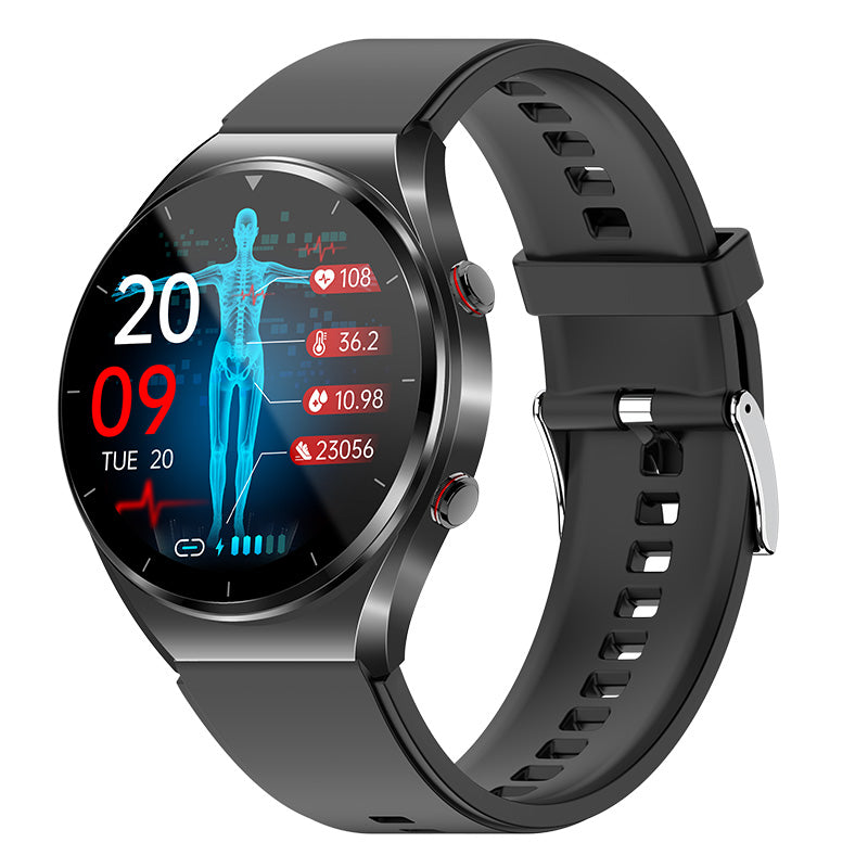 Advanced Health Smartwatch for Blood Pressure and Heart Rate - BritishElegance