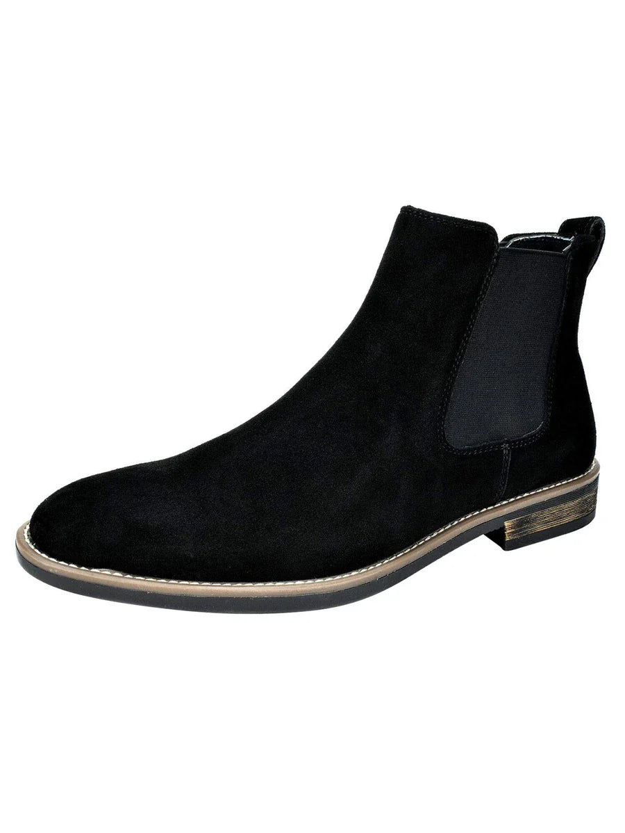 Suede Chelsea Boots Camel