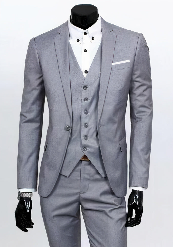 Men's sophisticated 3-piece suit set - evert
