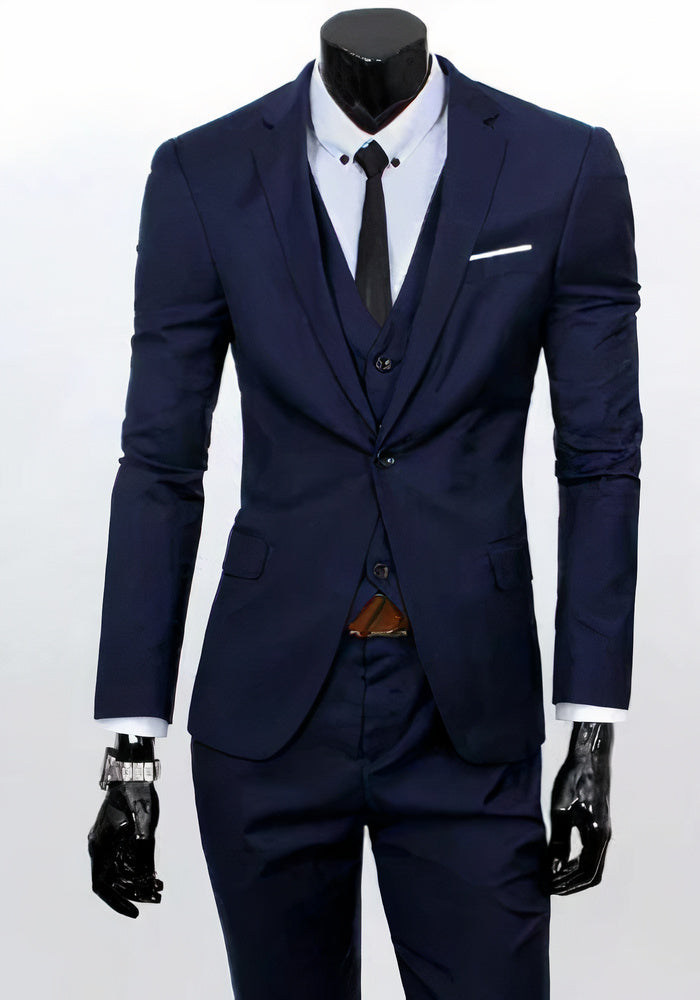 Men's sophisticated 3-piece suit set - evert