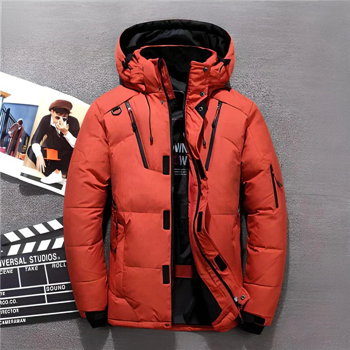 Aiden | Men’s Winter Parka with Warm Lining and Water-Resistant Shell