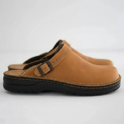 Comfortable Orthopedic Leather Slip On Shoes