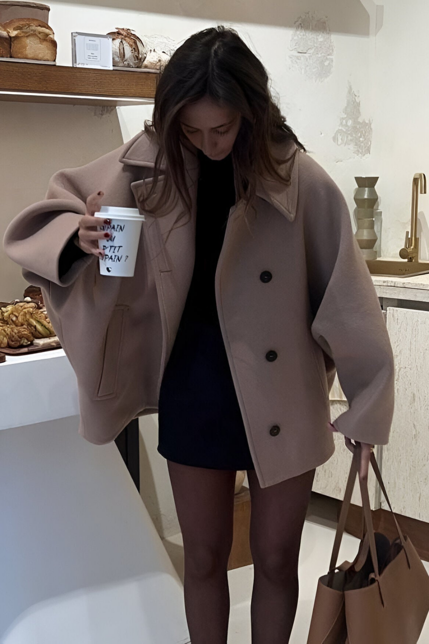 Eira – Women's Oversized Jacket with Pockets