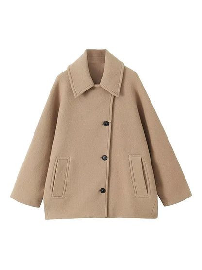 Eira – Women's Oversized Jacket with Pockets