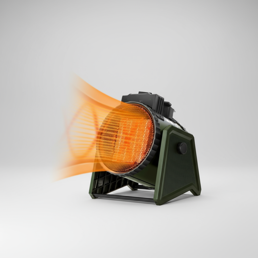GreenHeat | Adjustable Thermostat Space Heater for Greenhouse Use