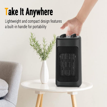 HeatZone | Compact Electric Space Heater for Quick Energy Heating