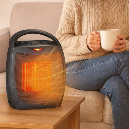 ThermoCore | Ceramic Space Heater with Remote Control for Home Heating