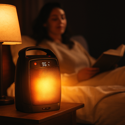 ThermoCore | Ceramic Space Heater with Remote Control for Home Heating