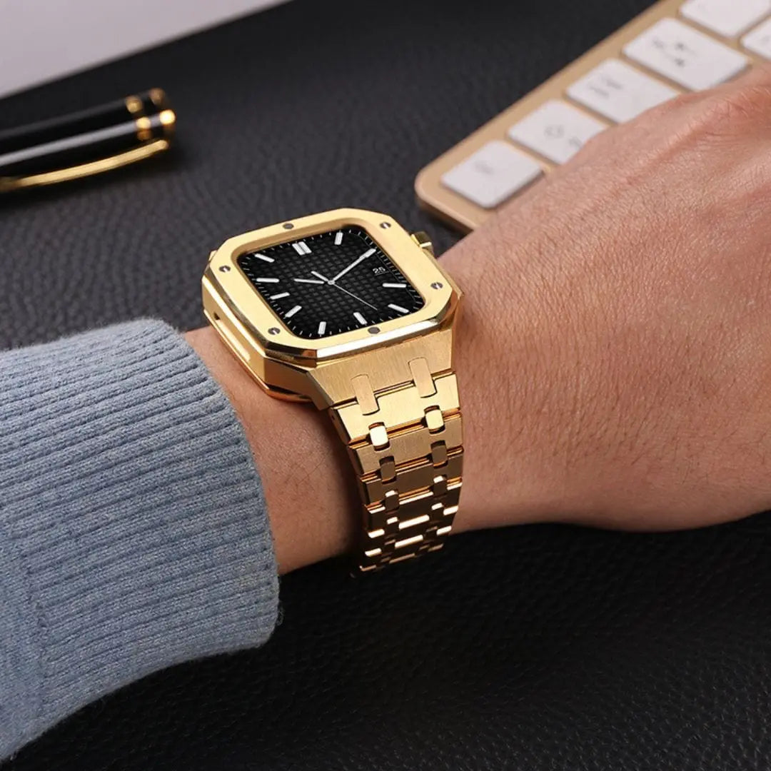 EleganceGuard | Stylish Protective Case for Apple Watch 44mm – Durable Full Coverage