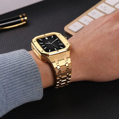 EleganceGuard | Stylish Protective Case for Apple Watch 44mm – Durable Full Coverage