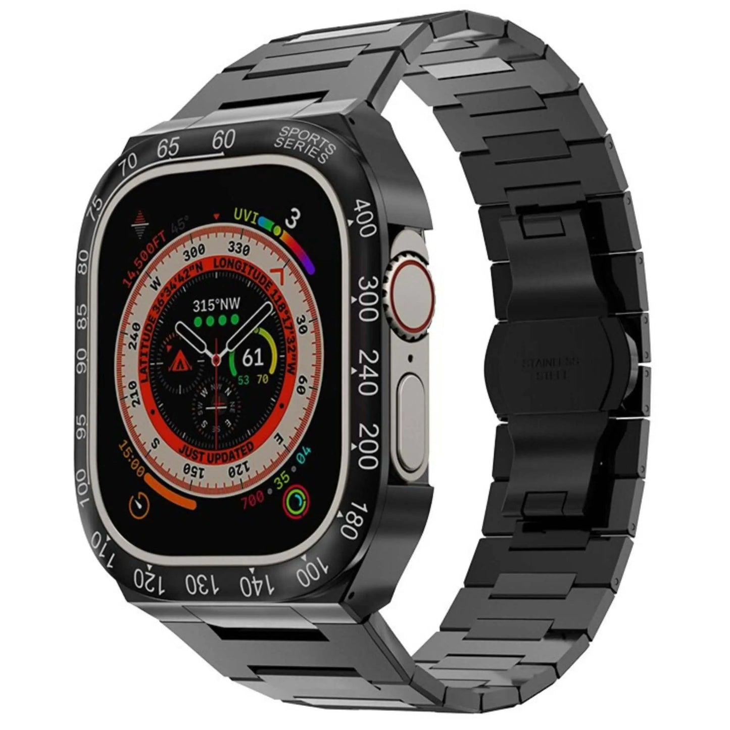 EleganceGuard | Stylish Protective Case for Apple Watch 44mm – Durable Full Coverage