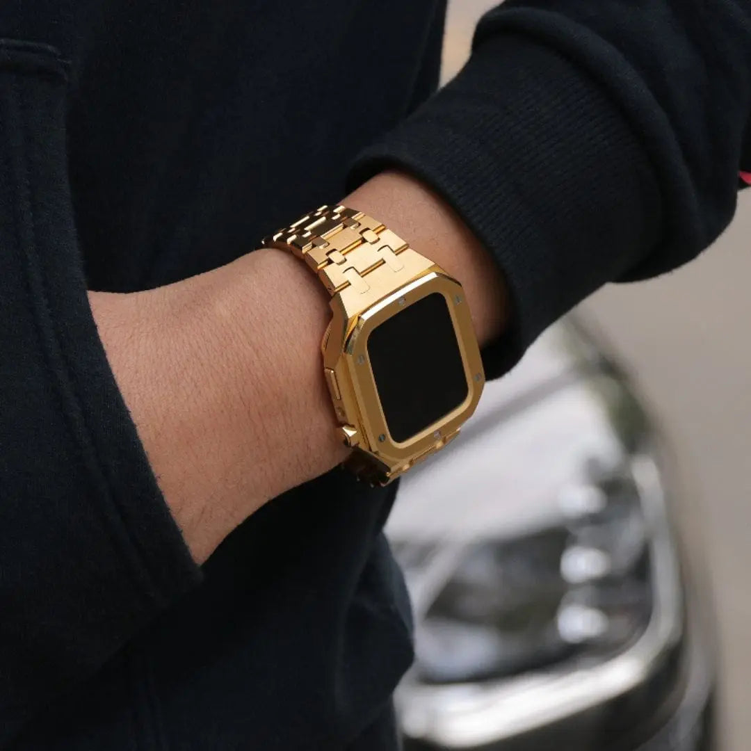 EleganceGuard | Stylish Protective Case for Apple Watch 44mm – Durable Full Coverage