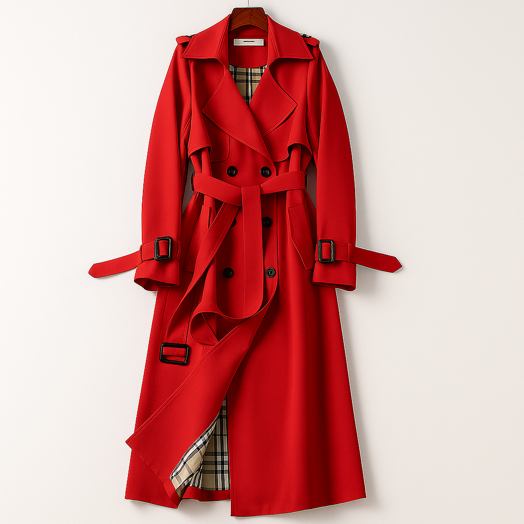 Elegant Trench Coat for Ladies - Timeless, Lightweight and Stylish