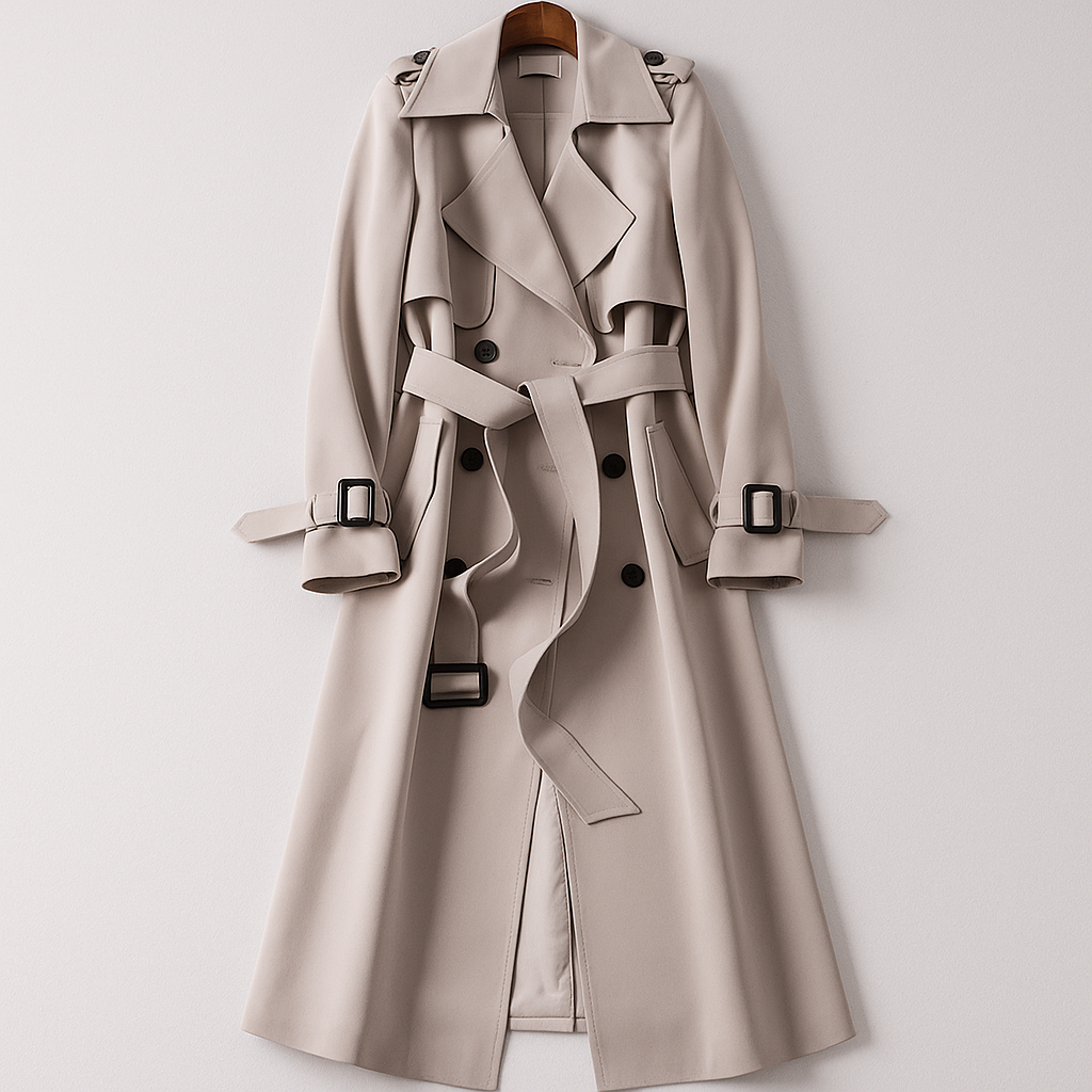 Elegant Trench Coat for Ladies - Timeless, Lightweight and Stylish