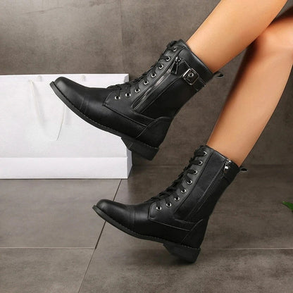 Eugenie | Leather Women's Ankle Boots