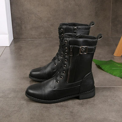 Eugenie | Leather Women's Ankle Boots