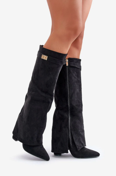 Becka | Suede Knee High Boots Women