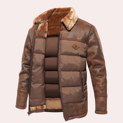 Edward - Insulated Plush Winter Jacket Men