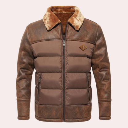 Edward - Insulated Plush Winter Jacket Men