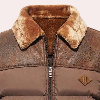 Edward - Insulated Plush Winter Jacket Men