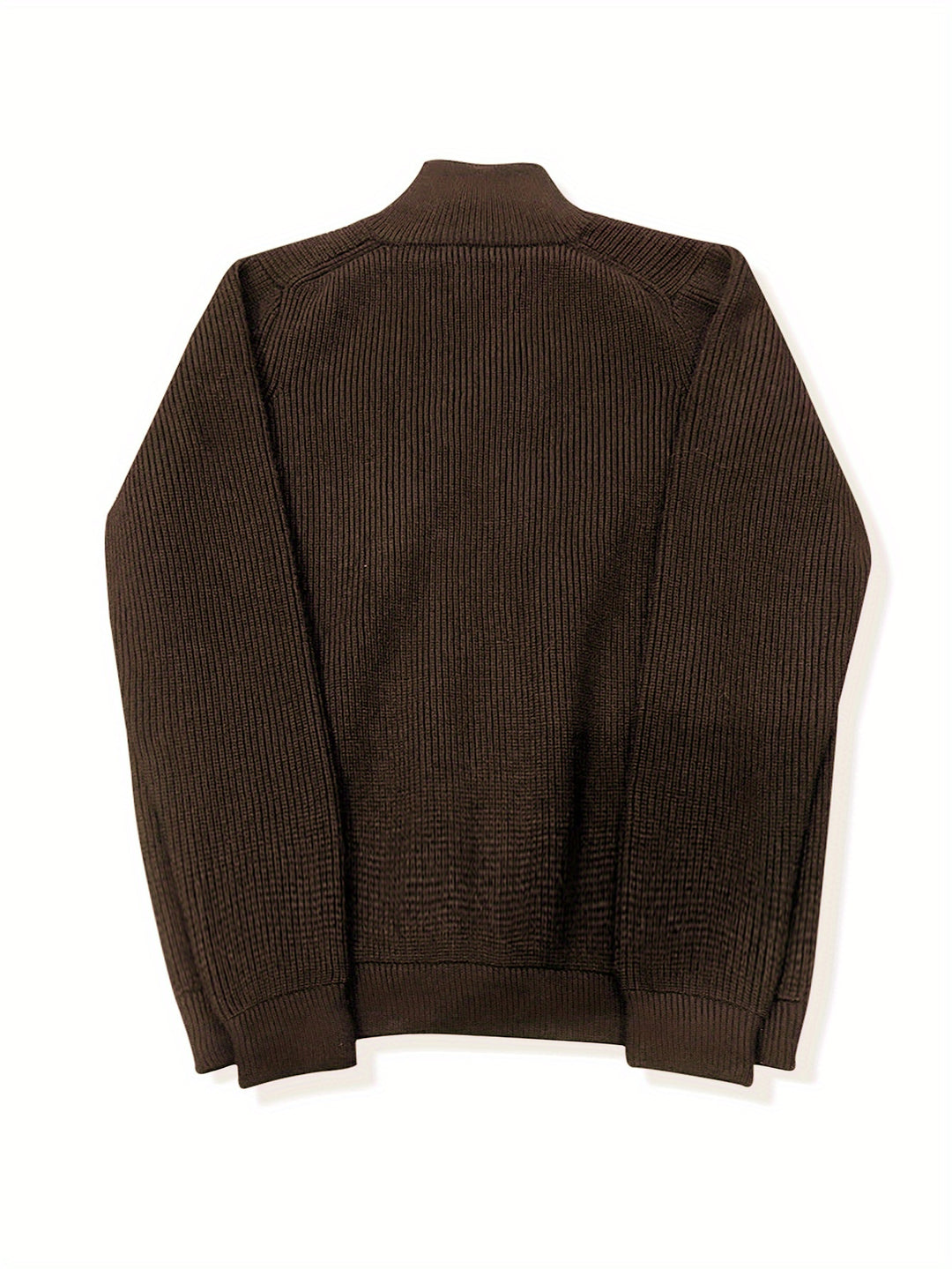 Jacob | Knitted Quarter Zip Men's Jumper