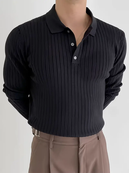 Argus | Polo Neck Knitted Men's Jumper