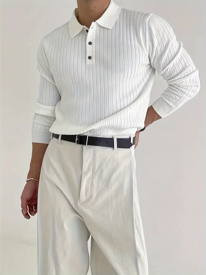 Argus | Polo Neck Knitted Men's Jumper